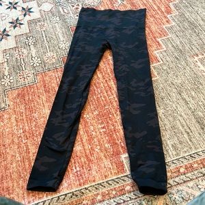 Spanx Black Camo Leggings